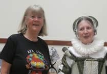 Life as a Tudor lady talk enjoyed in Cheriton Fitzpaine