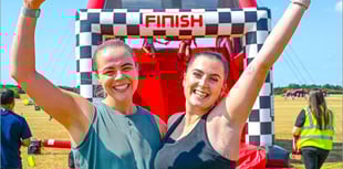 Devon Air Ambulance is charity of year for Exeter Inflatable 5K
