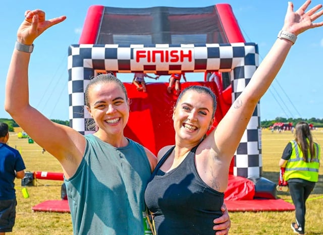 Devon Air Ambulance is charity of year for Exeter Inflatable 5K
