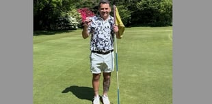 Hole in One for Mike at Okehampton Golf Club
