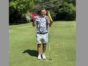 Hole in One for Mike at Okehampton Golf Club
