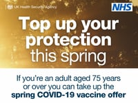 Fresh calls to take up Spring Covid-19 jabs
