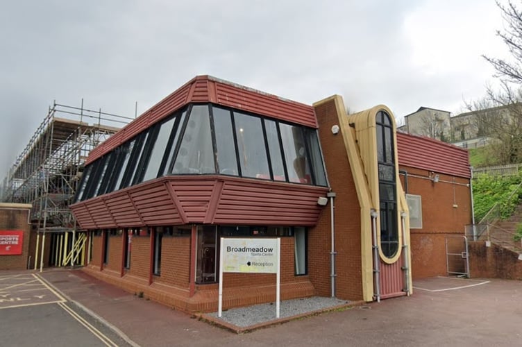 Broadmeadow Sports Centre at Teignmouth (Google Street View)
