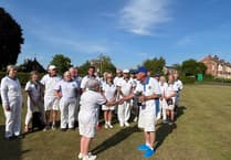 North Tawton Bowling Club wins first trophy of season