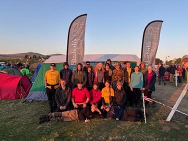 One of the successful QE Ten Tors teams.