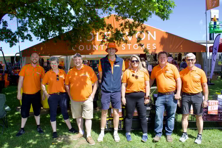 Mole Avon team at the show