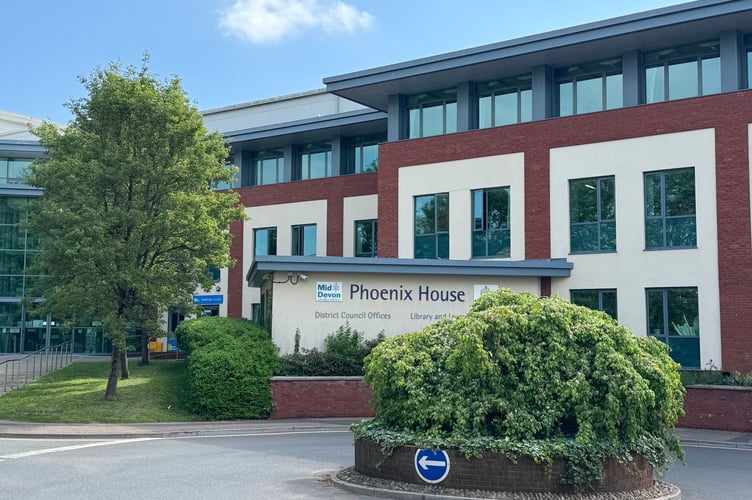 Mid Devon District Council headquarters, Phoenix House at Tiverton.  AQ 9950