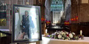 Memorial Service for Frank Letch watched by people from 11 countries
