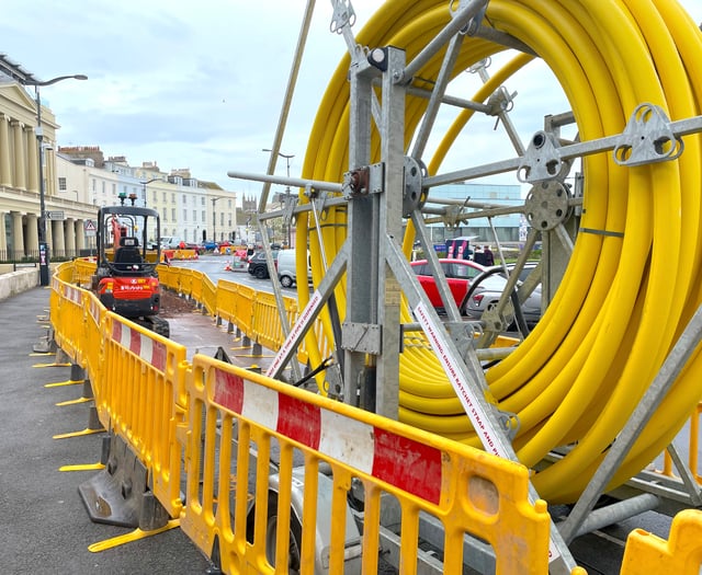 Crediton gas mains works to last for 6 months
