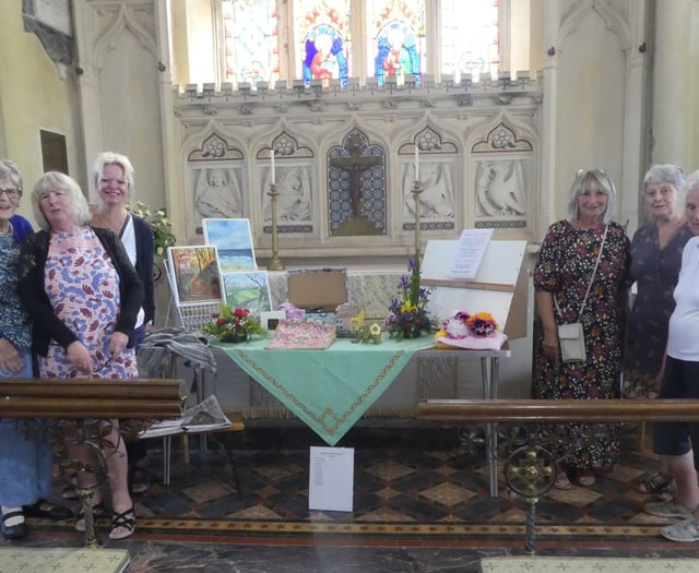 Craft and plants weekend raises £3,000 for organ repairs