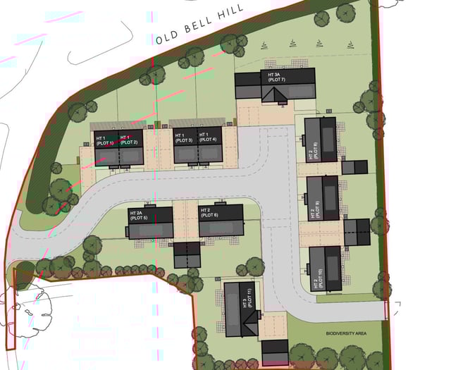 Green light for 11 Rackenford homes