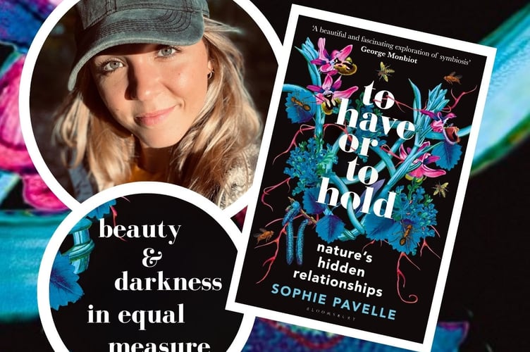Sophie Pavelle, author is coming to Crediton.

