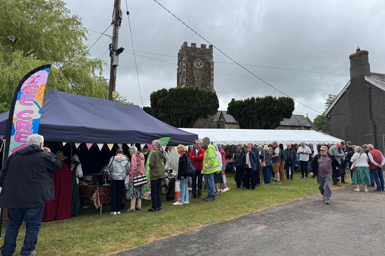 More than 170 people attended the event at Coldridge.  AQ 2607
