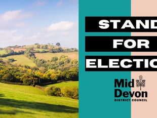 Mid Devon Councillor, Crediton and Sandford nominations close tomorrow