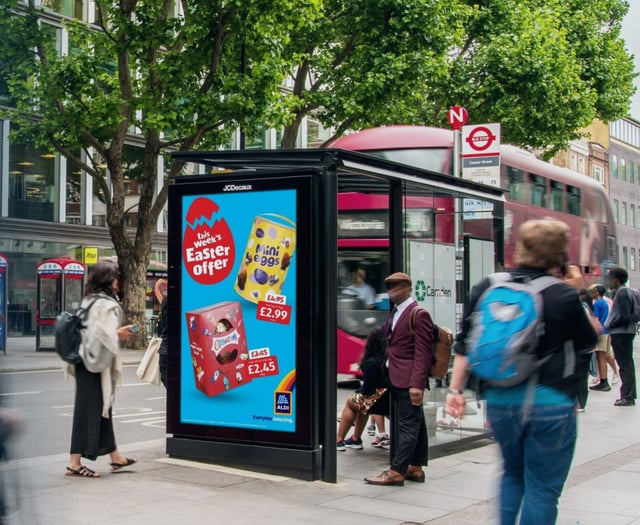 Aldi invites children to design a billboard