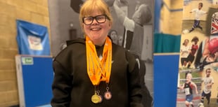 Medal haul for Crediton athlete Dee at the National Dwarf Games
