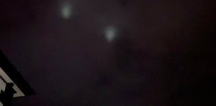 Mysterious lights over Crediton attributed to student ball
