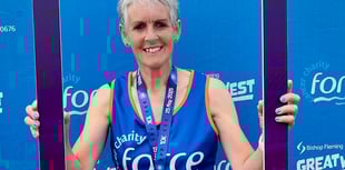 Debbie completed Great West Run for a great cause!
