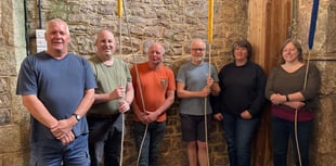 Church bells rang out across Devon
