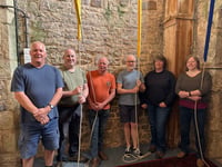 Church bells rang out across Devon
