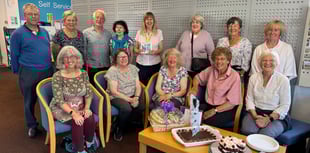Fond farewell to retiring Crediton Librarian Sue