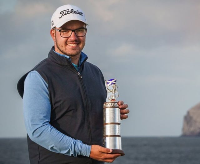 Tiverton golfer wins Scottish Men's Open
