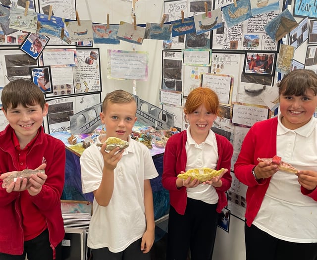 Venice painting inspires Crediton pupils’ creations