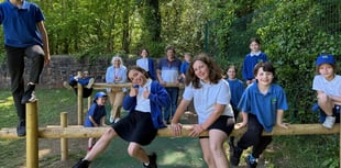 Yeoford pupils love new ‘trim trail’
