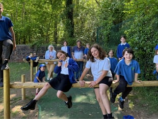 Yeoford pupils love new ‘trim trail’