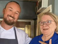  Celebrity chef pops into Cheriton Bishop pub