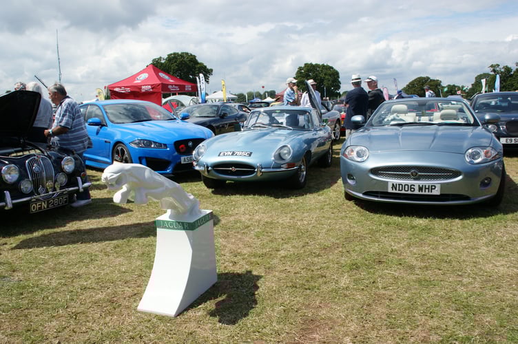 The Jaguar Enthusiasts Club with a display of classic and modern Jaguars will be one of seventy vehicle clubs putting on a display