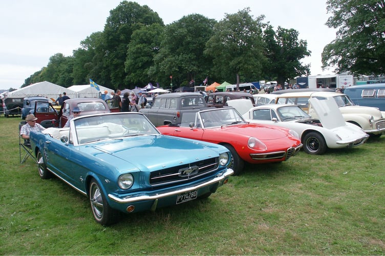 Individual car entries 1967 Ford Mustang, 1969 Alfa Romeo Spider and 1970 Lotus Elan +2 (Crash Box and Classic Car Club)