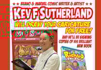 Comic book writer and artist coming to Crediton