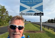 Devon man reaches Scotland after running 50 marathons along the coast