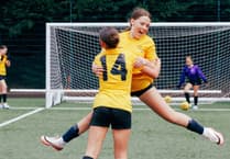 Crediton QE girls in memorial football tournament