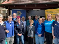 Lions raise awareness of diabetes at Crediton church