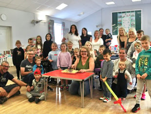 Bow pre-school's 50th birthday bash