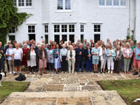 Tea party held for Newton St Cyres volunteers