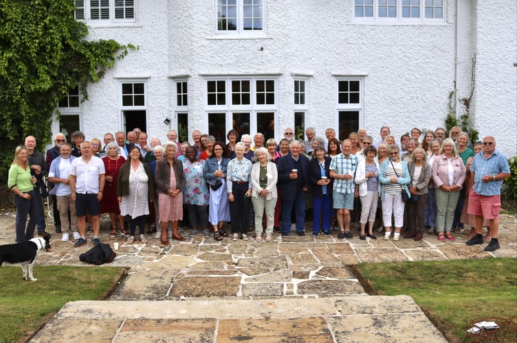 More than 60 volunteers went along to the party