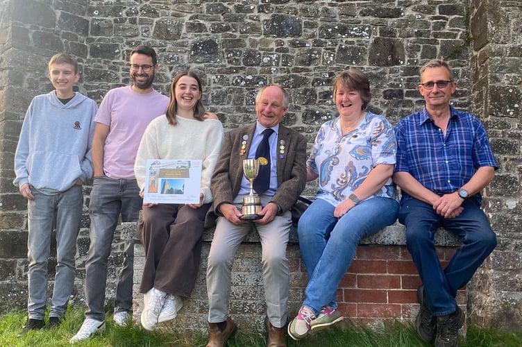 The Bow team which came a close second in the Devon Major final at Zeal Monachorum.JPG
