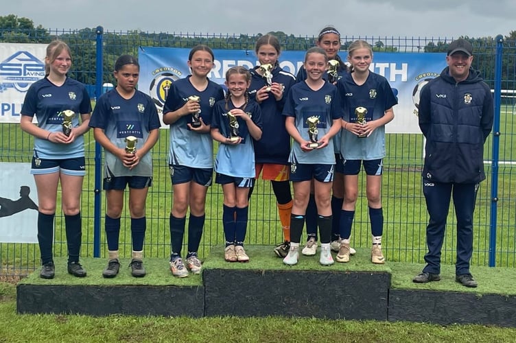 Crediton Youth U12 Youth Girls.
