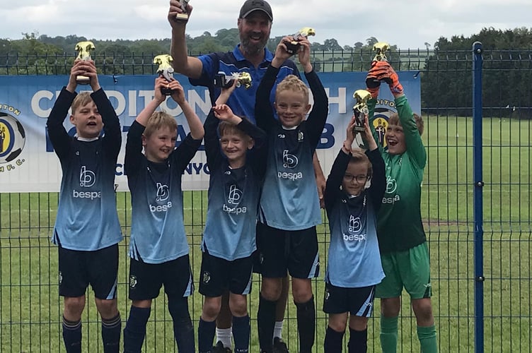 Crediton Youth U8 Blues.