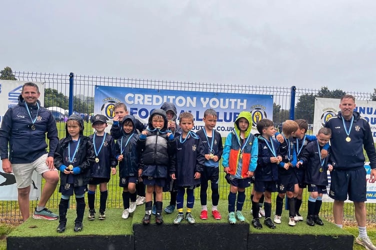 Crediton Youth U7’s.