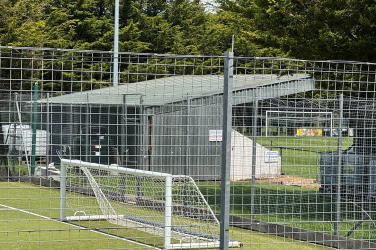 The tractors were stolen from the grandstand building at Crediton Football Club.  AQ 4362
