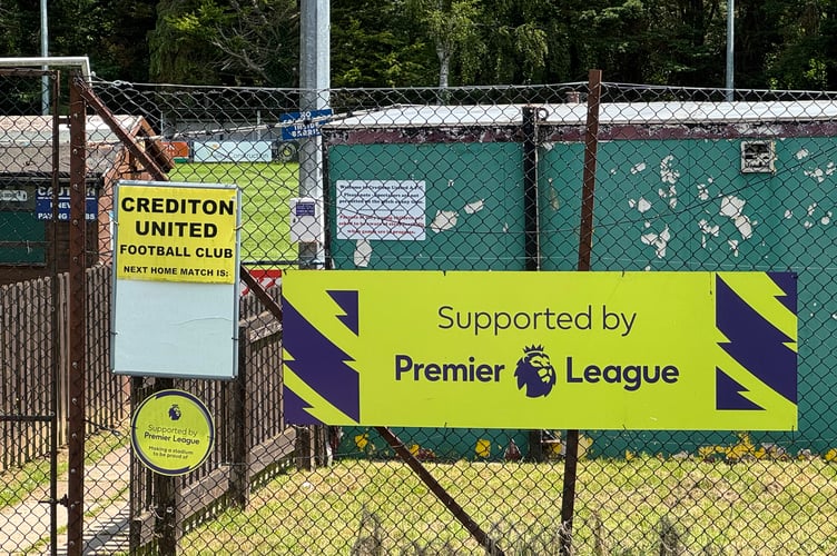 Crediton United Football Club. AQ 4363