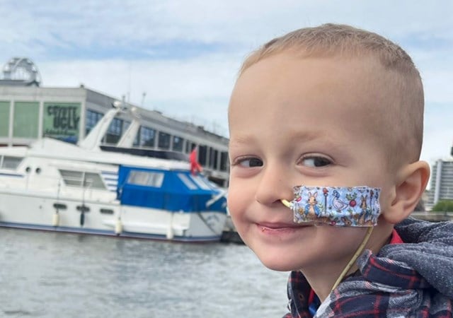 Community raising funds to help Joshua fight stage 4 Neuroblastoma
