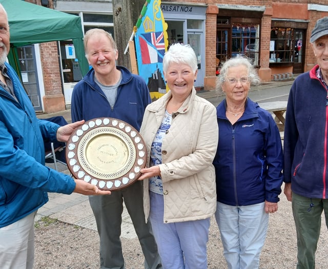 Golden Balls team win Crediton boules tournament
