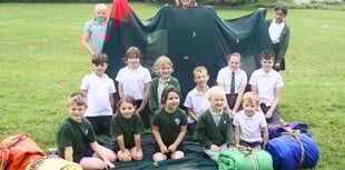 Copplestone PTA turns old school jumpers into picnic rugs