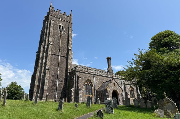 St Mary’s Church at Morchard Bishop is hosting a Flower Festival on June 21 and 22.  AQ 4542
