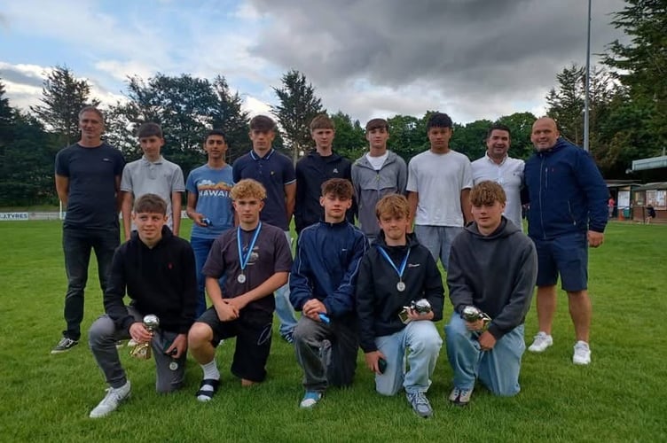 Crediton Youth U15’s - EDYL Division One Runners Up.